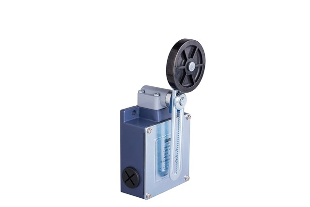 L54 Metal Body 50 mm Rubber Adjustable Roller Arm Snap Action 2* (1NC+1NO ) Limit Switch